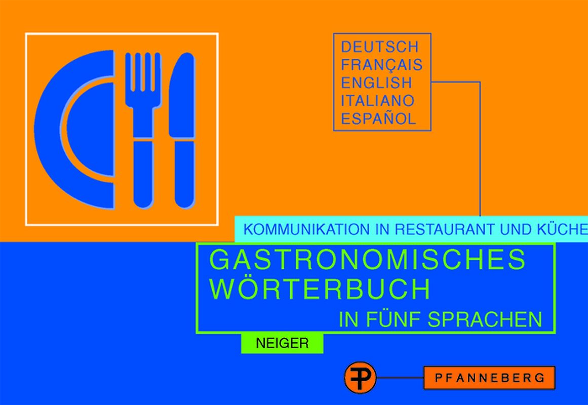 Gastronomisches Wörterbuch in fünf Sprachen