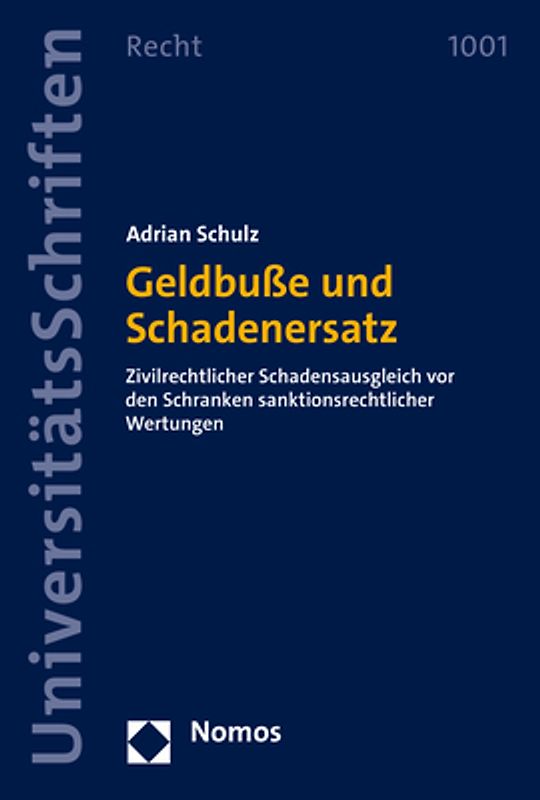 Geldbuße und Schadenersatz