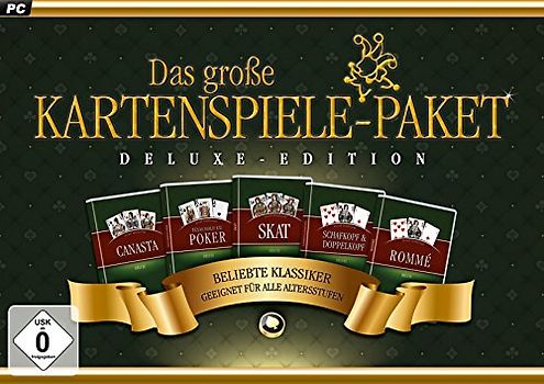 Das große Kartenspiele Paket [Deluxe Edition] PC Spiele