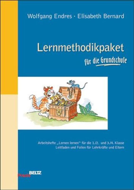 Das Lernmethodikpaket für die Grundschule. Arbeitsheft "Lernen lernen 1 und 2". Arbeitsheft "Lernen lernen 3 und 4". Leitfaden und Folien für Lehrkräfte und Eltern