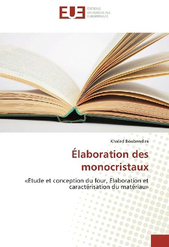 Élaboration des monocristaux
