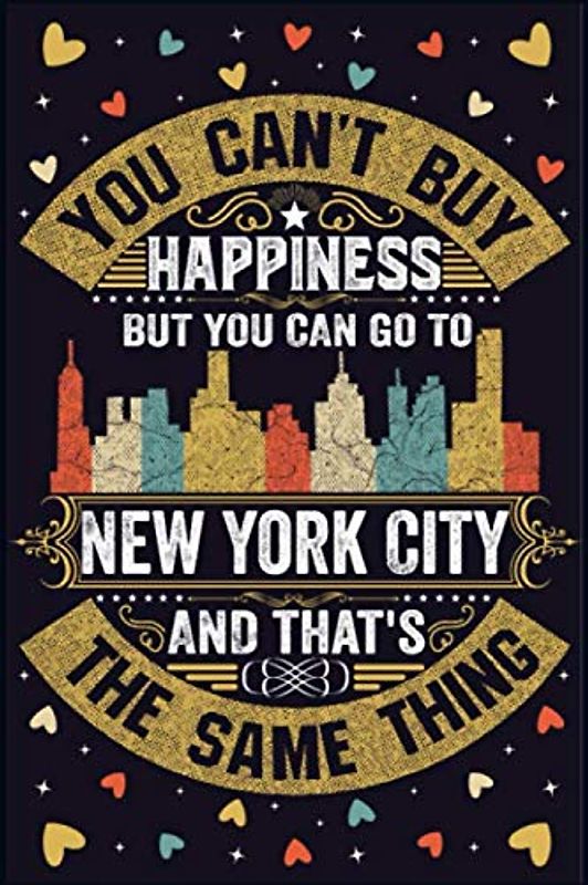 New York City Notebook: Home City New York City in New York Pride Flag Journal