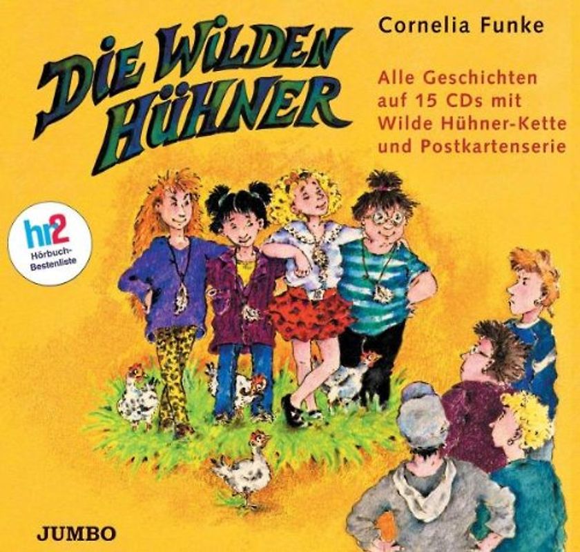 Cornelia Funke - Die Wilden Hühner Gesamtbox