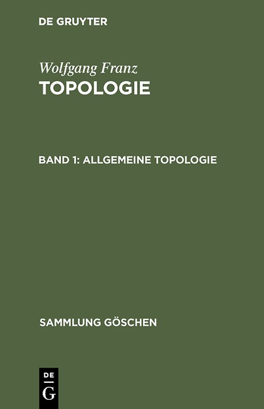 Allgemeine Topologie