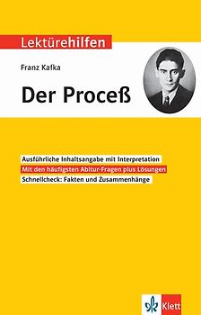 Klett Lektürehilfen Franz Kafka, Der Proceß