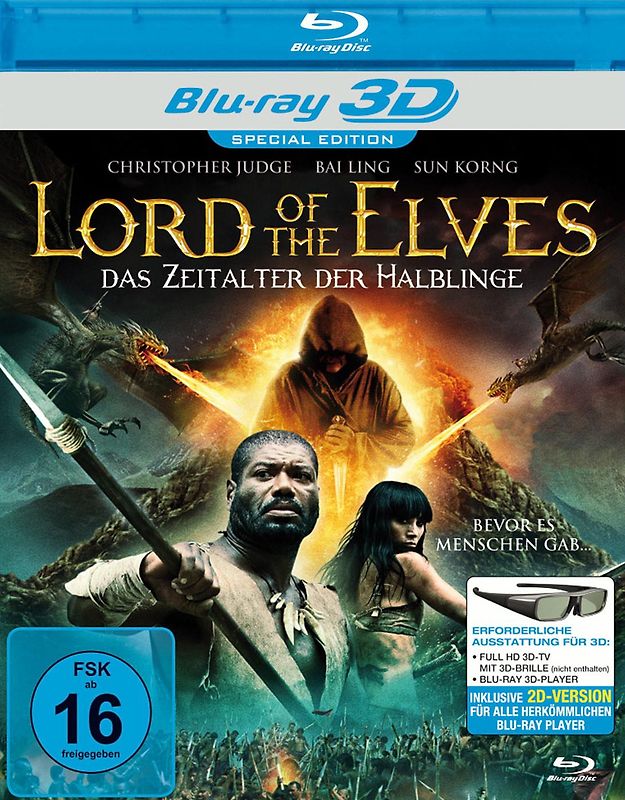 Lord of the Elves: Das Zeitalter der Halblinge 3D [Special Edition] 3D Blu-ray Disc