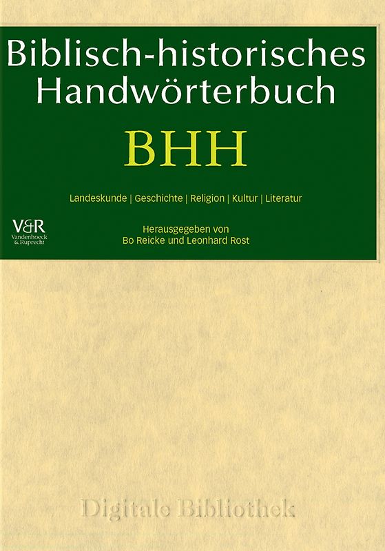 Digitale Bibliothek 96: Biblisch-historisches Handwörterbuch MacOS