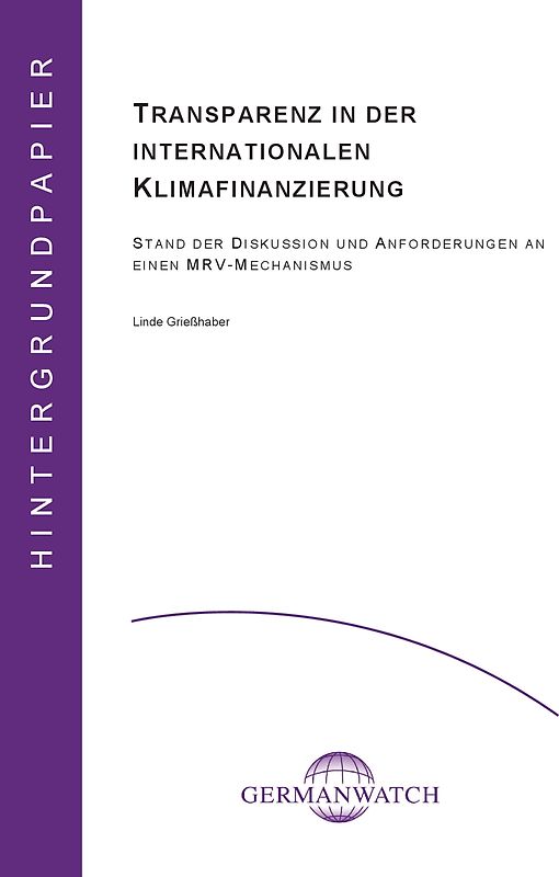 Transparenz in der internationalen Klimafinanzierung