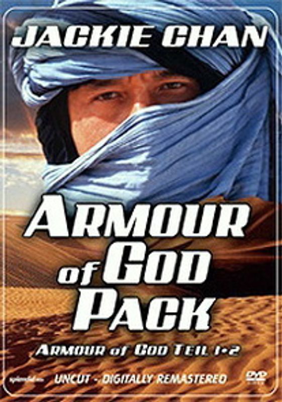 Armour of God 1 + 2 Pack Amaray DVD