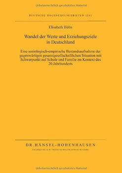 Wandel der Werte und Erziehungsziele in Deutschland