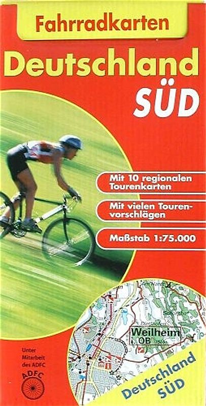 Fahrradkarten Deutschland Süd