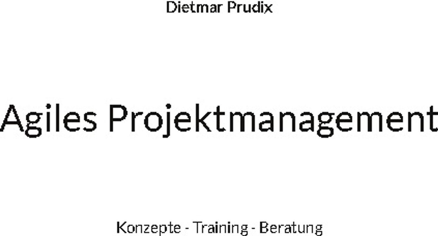 Agiles Projektmanagement