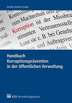 Handbuch Korruptionsprävention für die öffentliche Hand