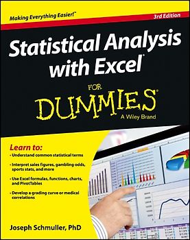 Statistical Analysis with Excel For Dummies