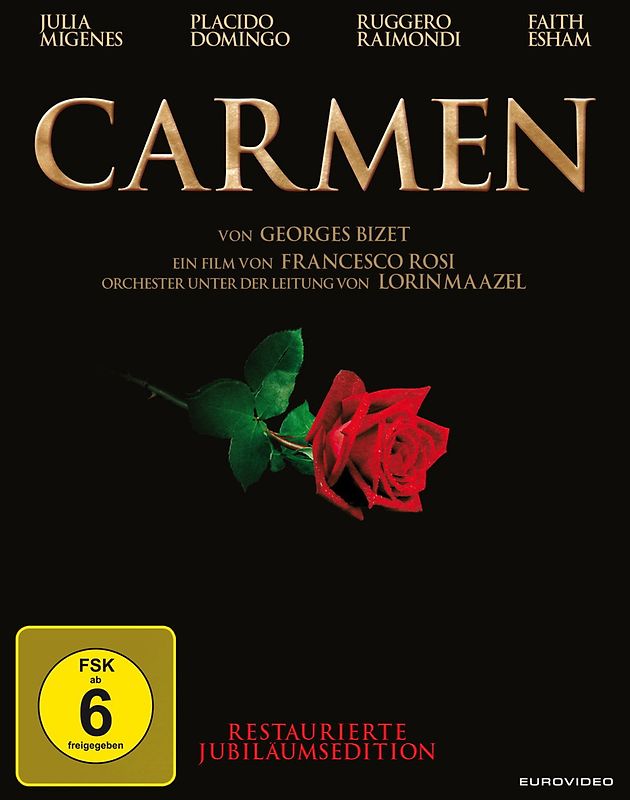 Carmen (OmU) - Ein Film von Francesco Rosi (Restaurierte Jubiläumsedition mit O-Card) [Blu-ray] Blu-ray Disc