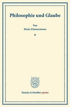 Philosophie und Glaube.