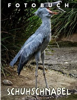 Schuhschnabel Fotobuch: Fotoalbum Wade-and-Walk-Slowly" Hunters Decor Wohnzimmer, Schlafzimmer, Büro | 40 Bilder für Frauen, Männer | Angstlinderung | Geburtstag | Jeder Anlass