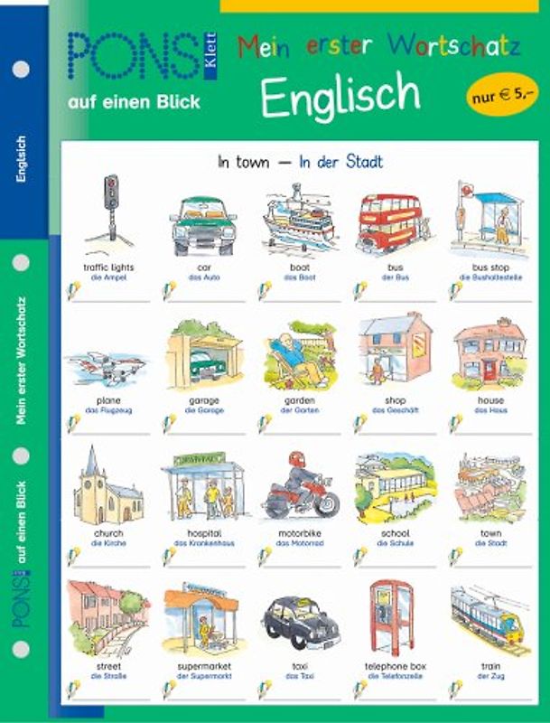 PONS Mein erster Wortschatz. Englisch
