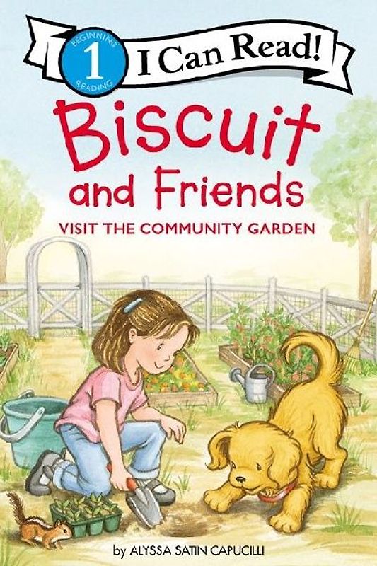 Biscuit and Friends Visit the Community Garden