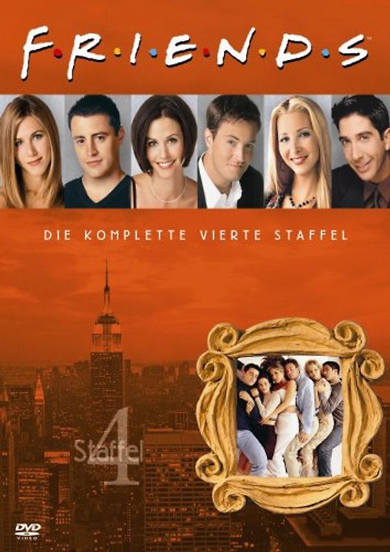 Friends - Die komplette vierte Staffel [4 DVDs] DVD
