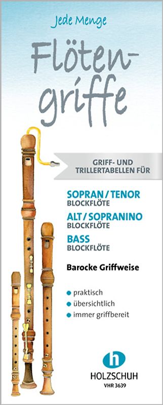 Jede Menge Flötengriffe - Schuber