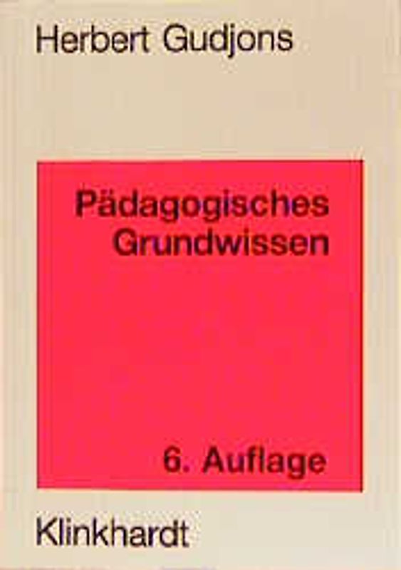 Pädagogisches Grundwissen