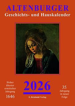Altenburger Geschichts- und Hauskalender 2026