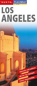 KUNTH FlexiMap Los Angeles 1:15000