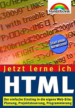 Jetzt lerne ich HTML