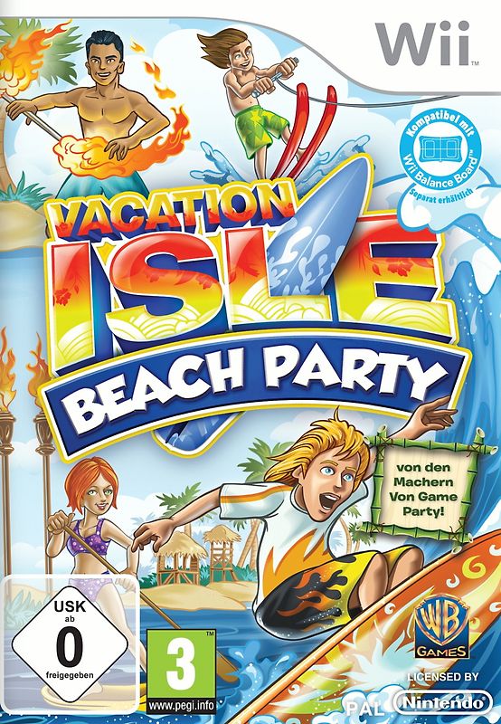 Vacation Isle - Beach Party Nintendo Wii
