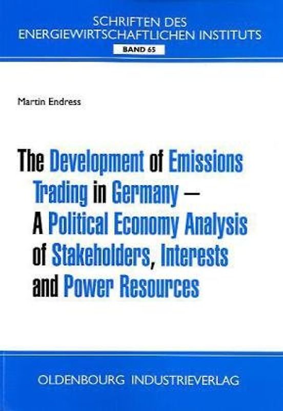 The Development of Emission Trading in Germany