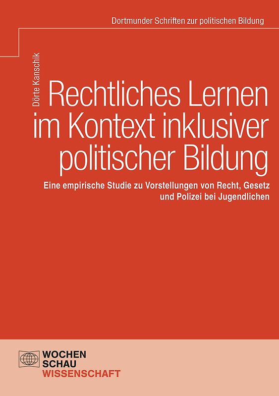 Rechtliches Lernen im Kontext inklusiver politischer Bildung
