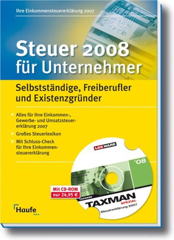 Steuer 2008 für Unternehmer