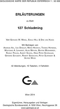 Erläuterungen zu Blatt 127 Schladming