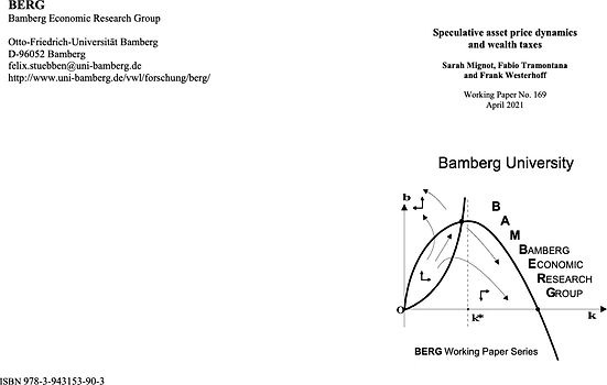 Speculative asset price dynamics and wealth taxes