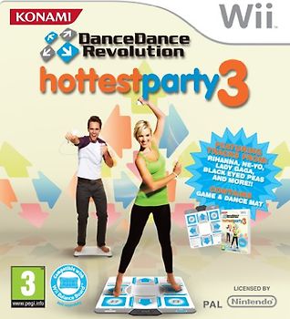 Dance Dance Revolution: Hottest Party 3 [nur Software, Internationale Version] Nintendo Wii