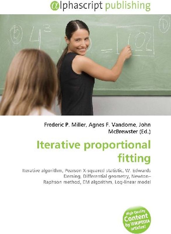 Iterative proportional fitting