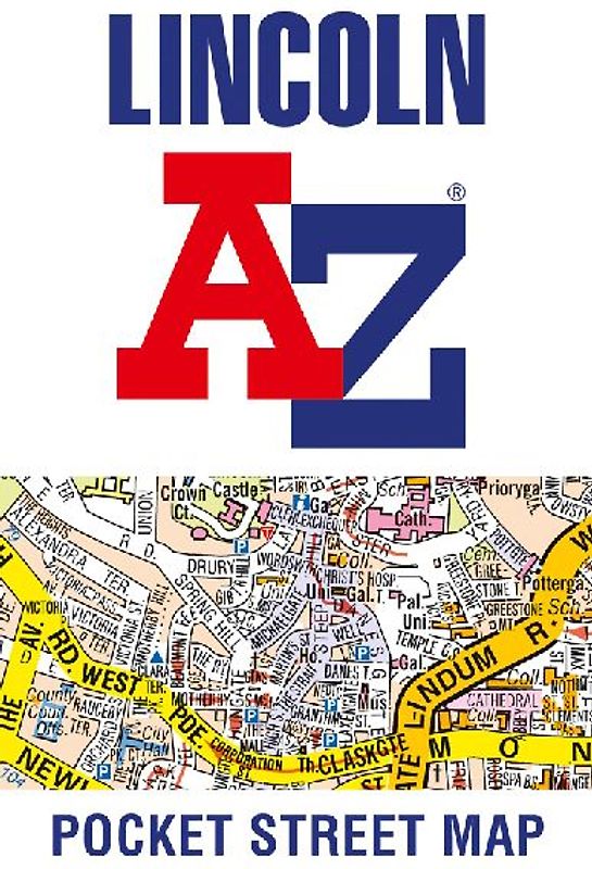Lincoln Pocket Street Map