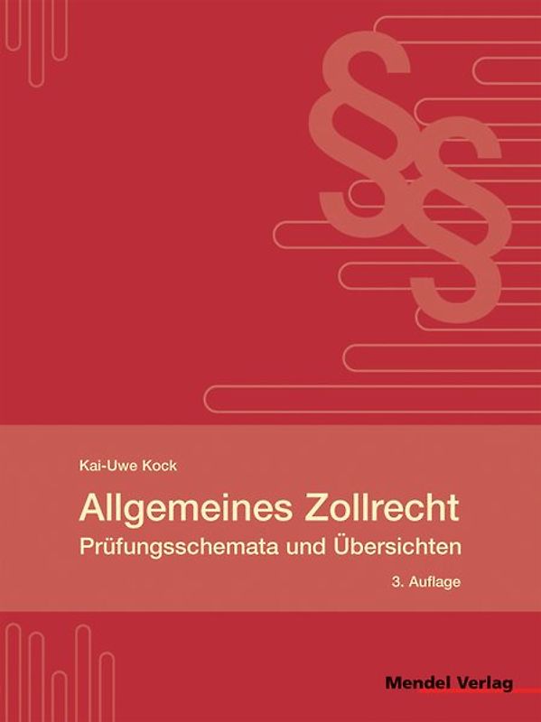 Allgemeines Zollrecht