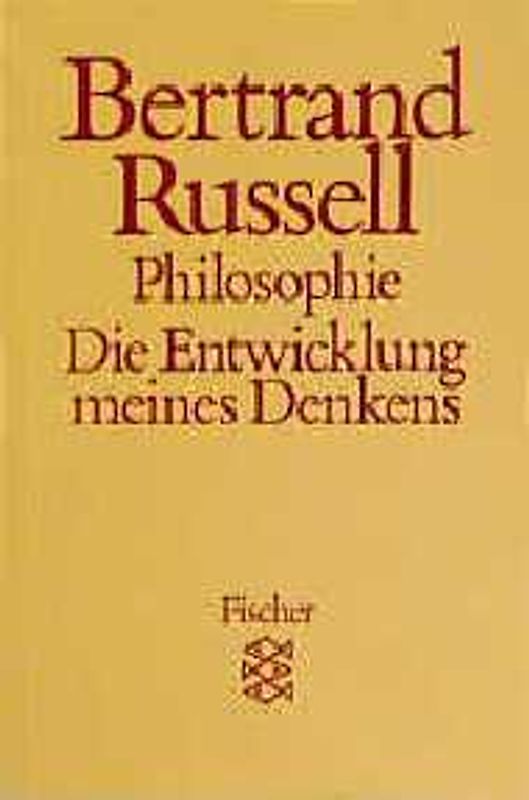 Philosophie. Die Entwicklung meines Denkens
