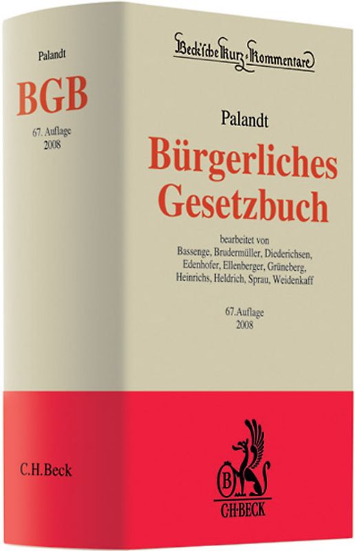 Bürgerliches Gesetzbuch