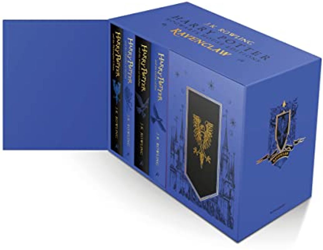 Harry Potter Ravenclaw House Editions Hardback Box Set: J.K. Rowling - Hardback Box Set