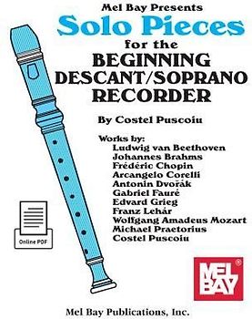 Solo Pieces for the Beginning Descant/Soprano Recorder