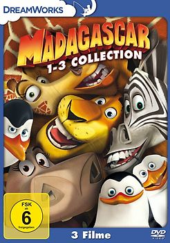 Madagascar / Madagascar 2 / Madagascar 3: Flucht durch Europa [3 DVDs] DVD