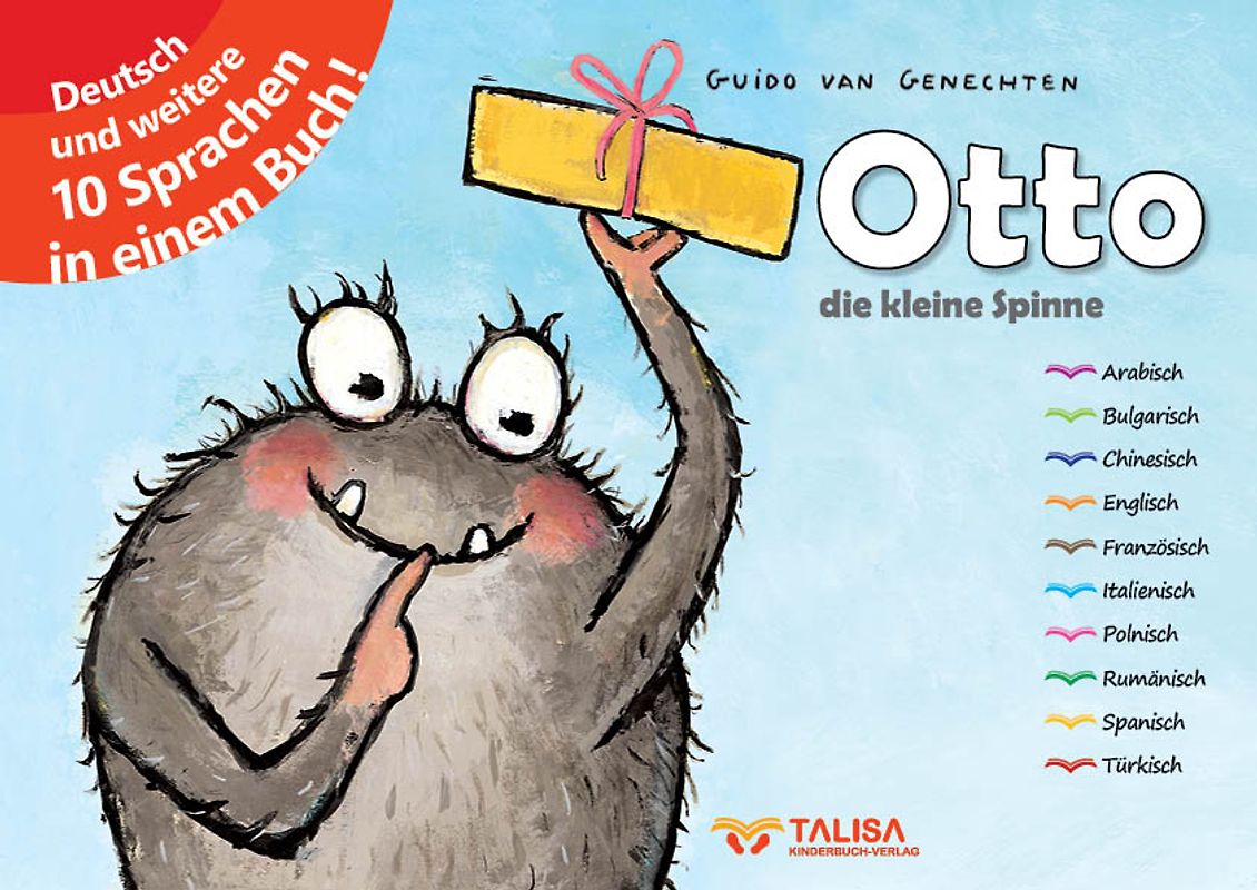 Otto - die kleine Spinne. (Elfsprachige Softcover Edition)
