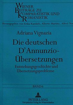 Die deutschen D'Annunzio-Übersetzungen