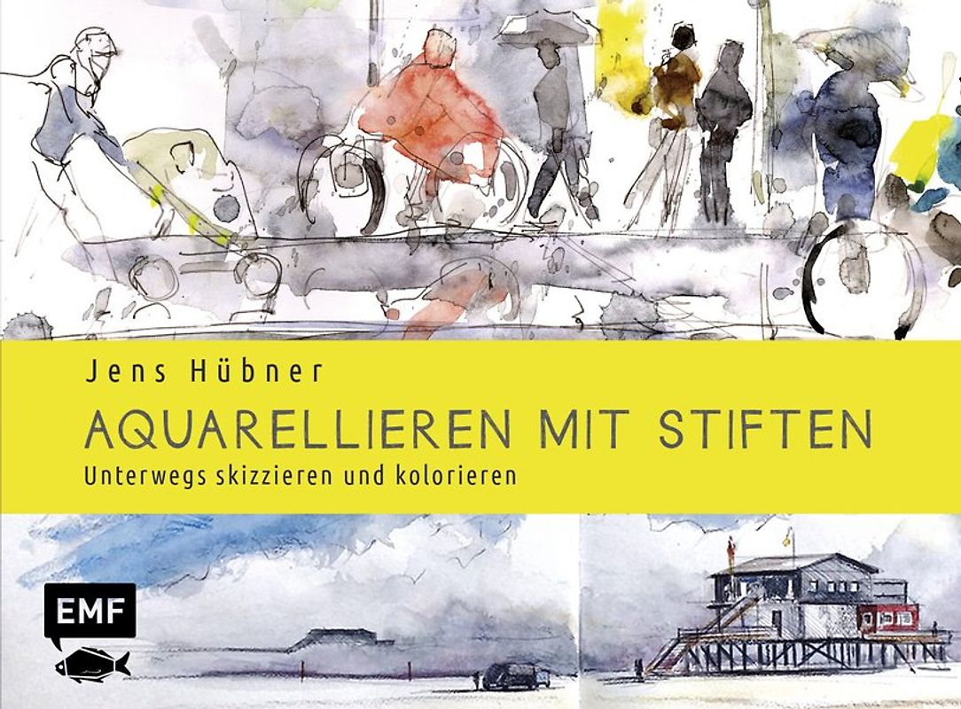 Aquarellieren mit Stiften