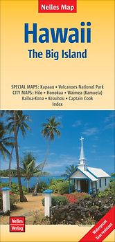 Nelles Map Landkarte Hawaii: The Big Island | Hawaii: Grande Île | Hawái: La Gran Isla