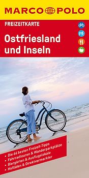 MARCO POLO Freizeitkarte 5 Ostfriesland und Inseln 1:100.000