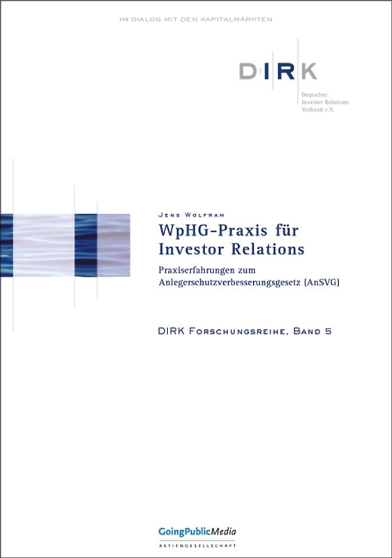 WpHG-Praxis für Investor Relations